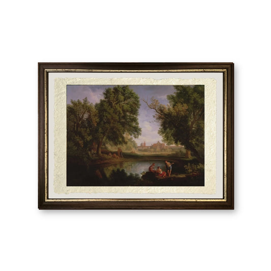 Paesaggio classico - Jan Frans van Bloemen - riproduzione incorniciata