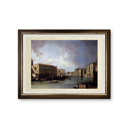 Canal Grande - Giovanni Antonio Canal detto Canaletto - riproduzione incorniciata