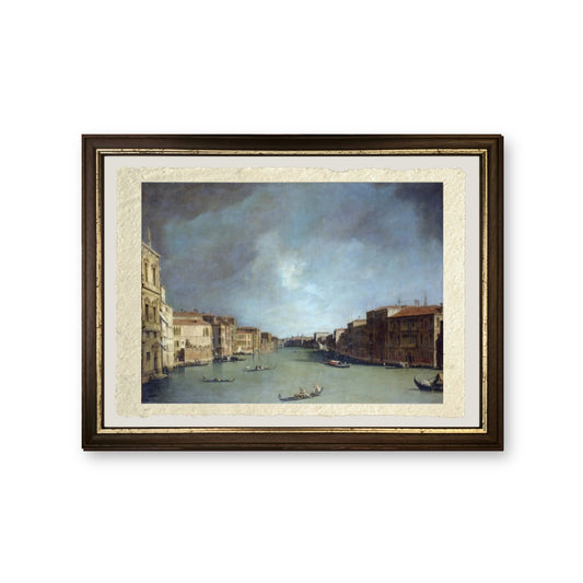 Canal Grande - Giovanni Antonio Canal detto Canaletto - riproduzione incorniciata