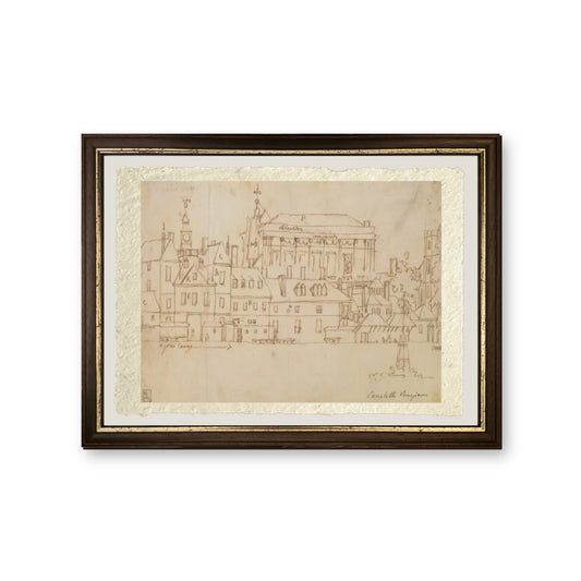 Horse Guards, Londra - Giovanni Antonio Canal detto Canaletto - riproduzione incorniciata