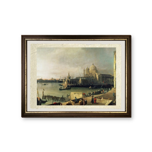 Veduta di Venezia - Giovanni Antonio Canal detto Canaletto - riproduzione incorniciata
