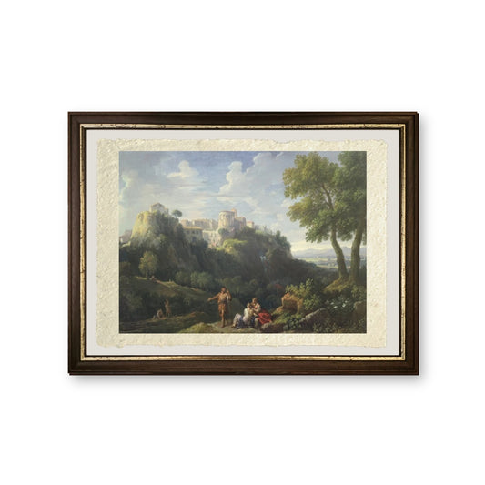 Tivoli - Jan Frans van Bloemen - riproduzione incorniciata