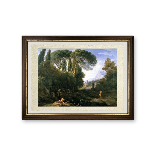 Paesaggio classico - Jan Frans van Bloemen - riproduzione incorniciata