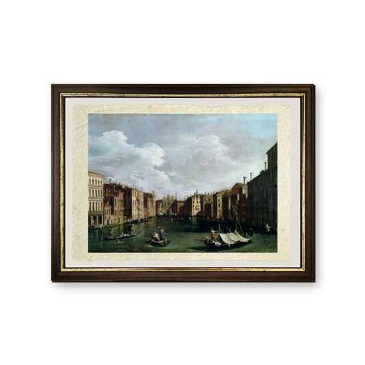 Venezia, XVIII secolo - Giovanni Antonio Canal detto Canaletto - riproduzione incorniciata
