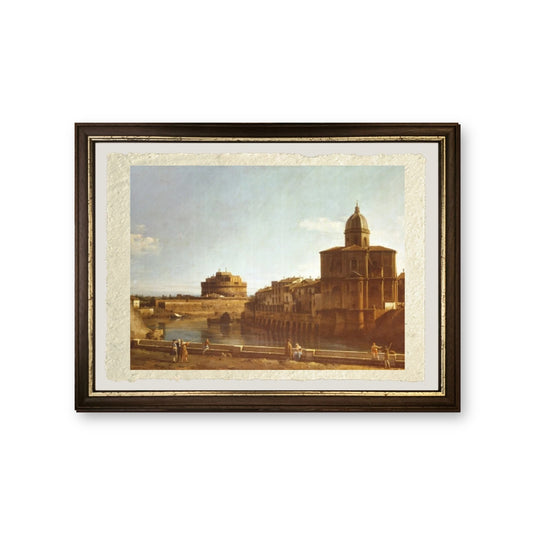 Immagine sconosciuta - Bernardo Bellotto - riproduzione incorniciata