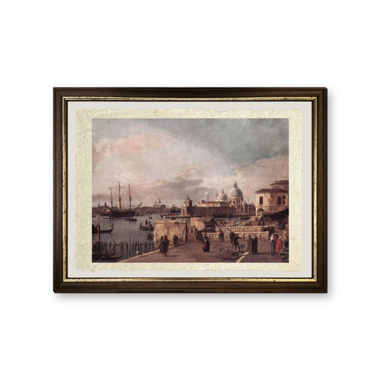 Ingresso al Canal Grande - Giovanni Antonio Canal detto Canaletto - riproduzione incorniciata