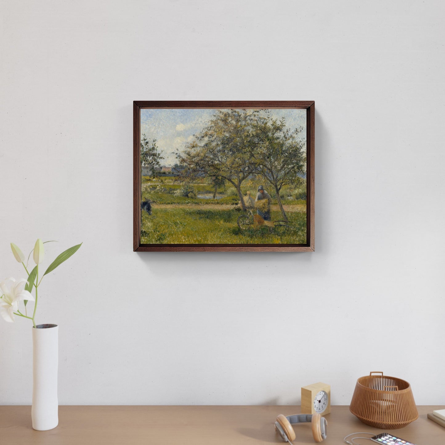 La Brouette, verger di Camille Pissarro