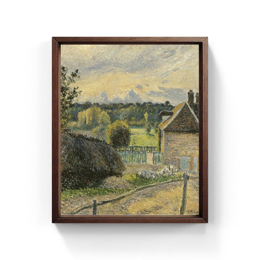 La Maison de la folie à Eragny di Camille Pissarro
