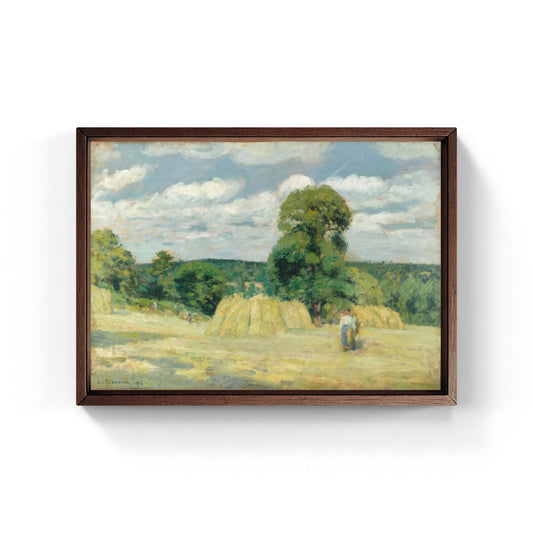 La Moisson di Camille Pissarro