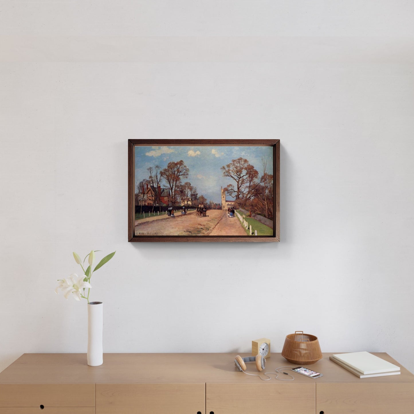 The Road to Sydenham by Camille Pissarro
