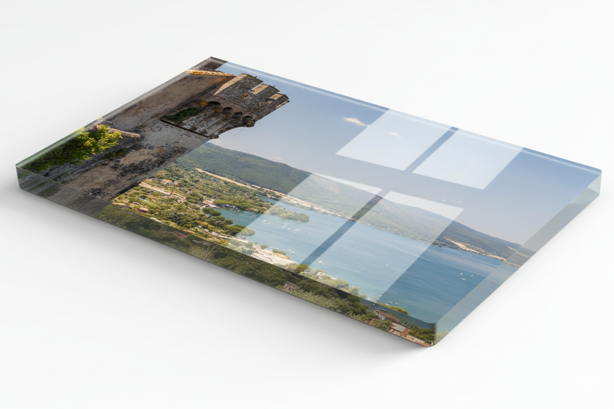 Lake Bracciano from the castle, Rome