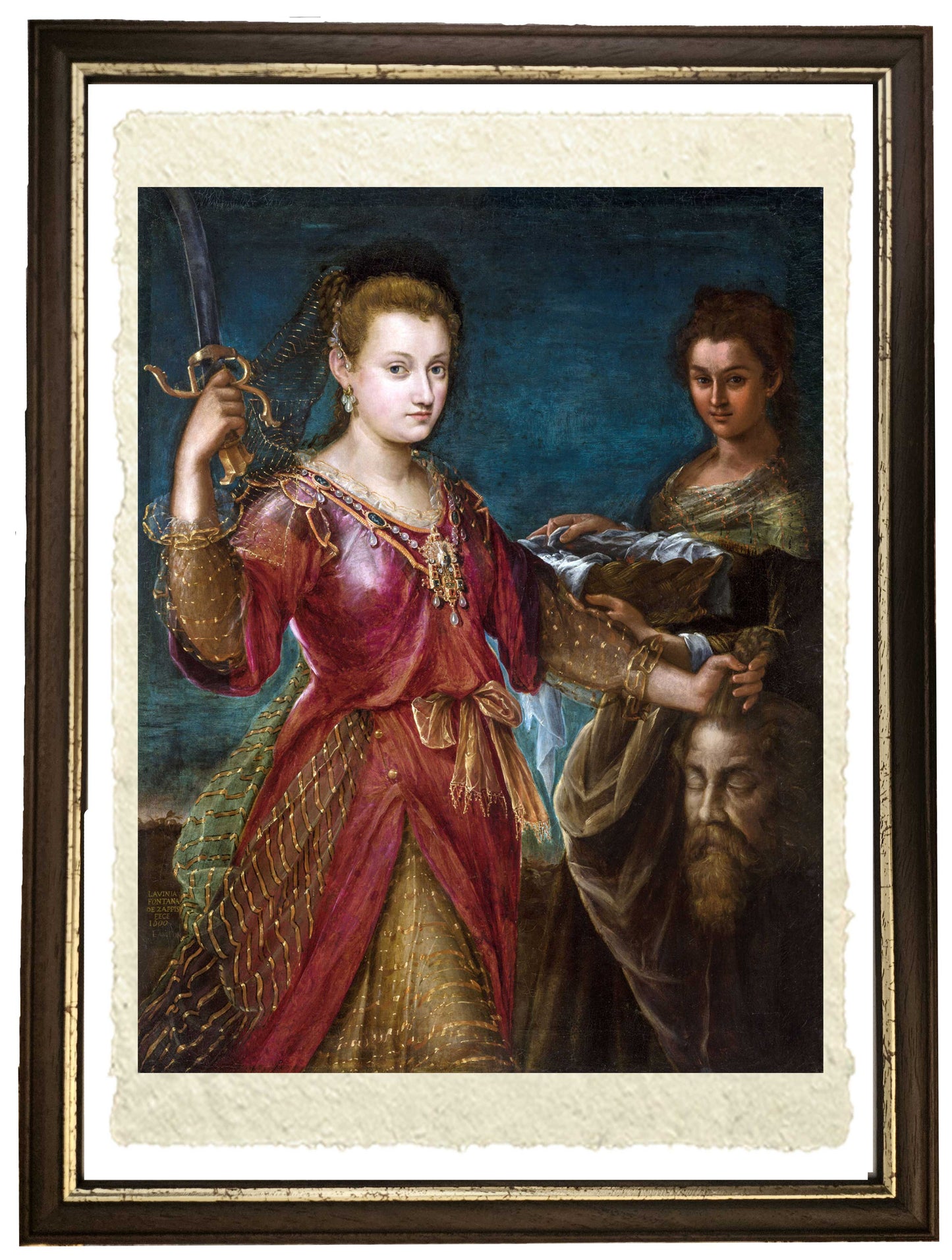 Giuditta con la testa di Oloferne di Lavinia Fontana