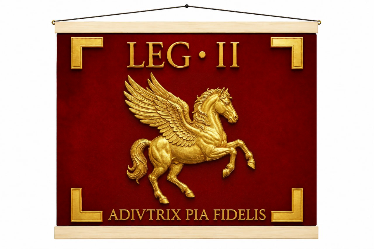 Legio II Adiutrix Pia Fidelis Vessillo Romano