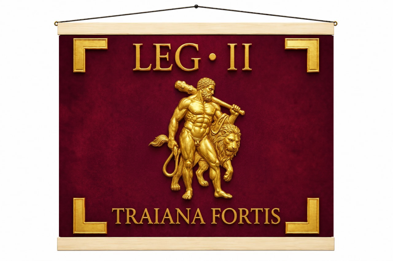 Legio II Traiana Fortis Roman Vexillum