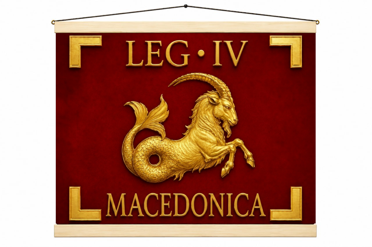 Legio IV Macedonica Vessillo Romano