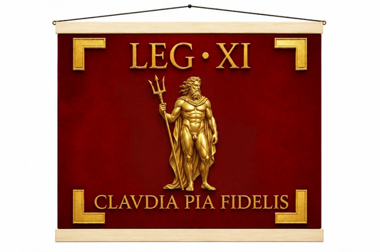 Legio XI Claudia Pia Fidelis Roman Standard