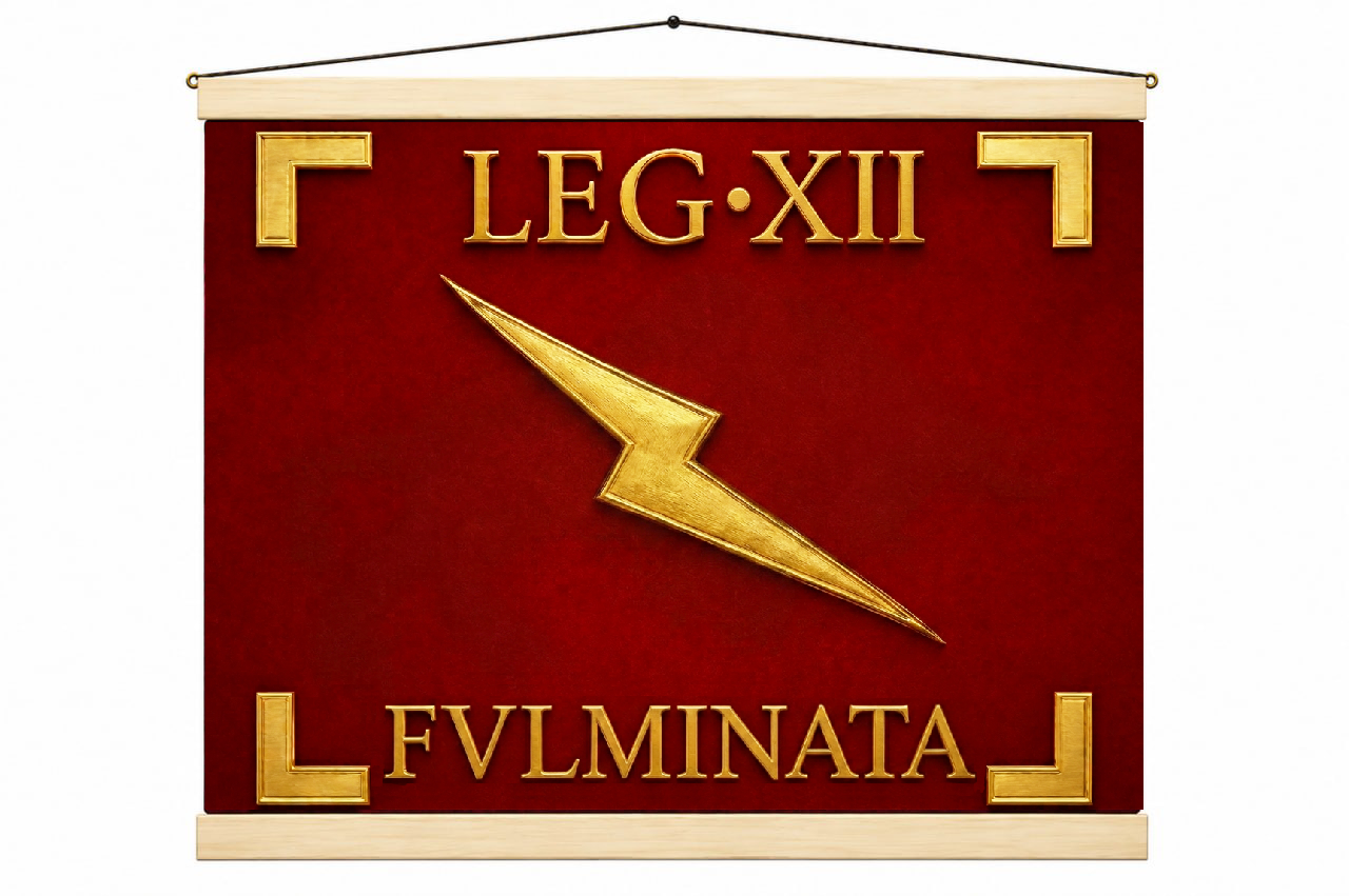 Legio XII Fulminata Roman Vexillum