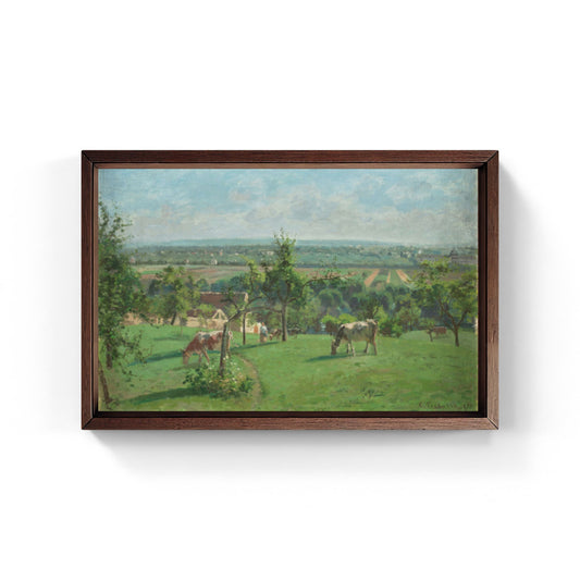 The Hillside of Vesinet, Yvelines by Camille Pissarro