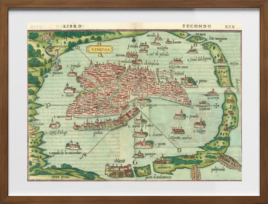 Venice / Murano by Benedetto Bordone