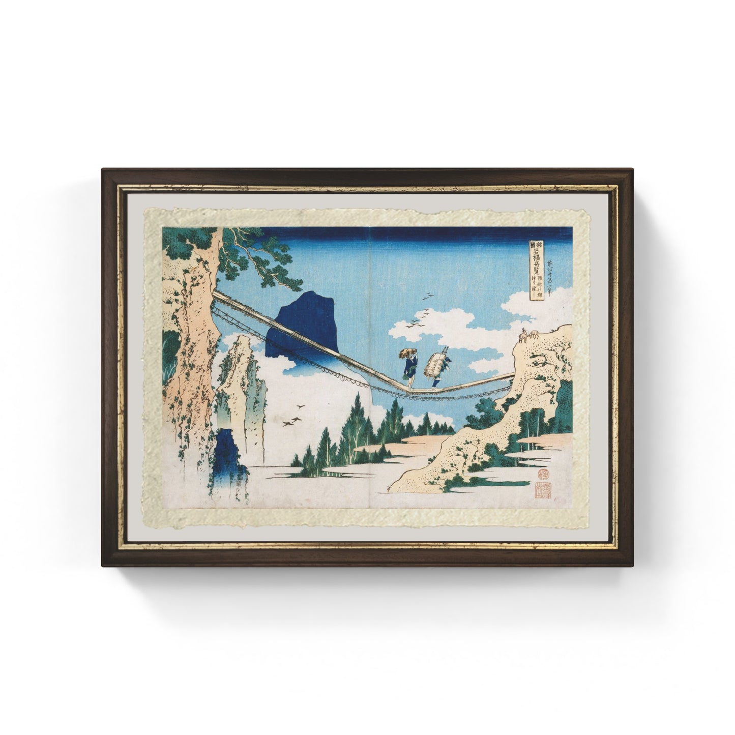 ministro toru di katsushika hokusai su carta amalfi
