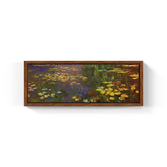 Ninfee, cielo crepuscolare, quadro di Claude Monet