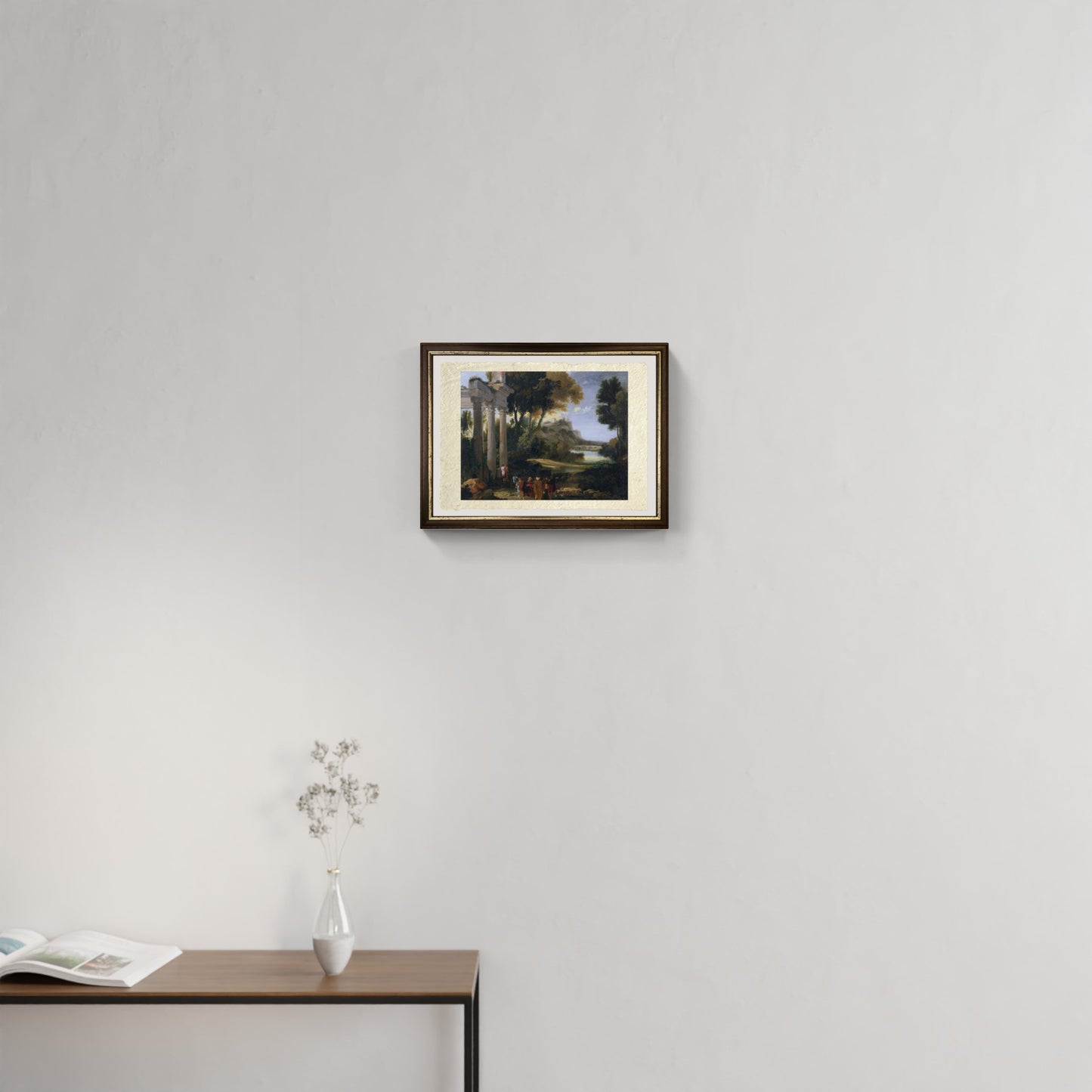 Paesaggio classico, 1760 di Pannini sala