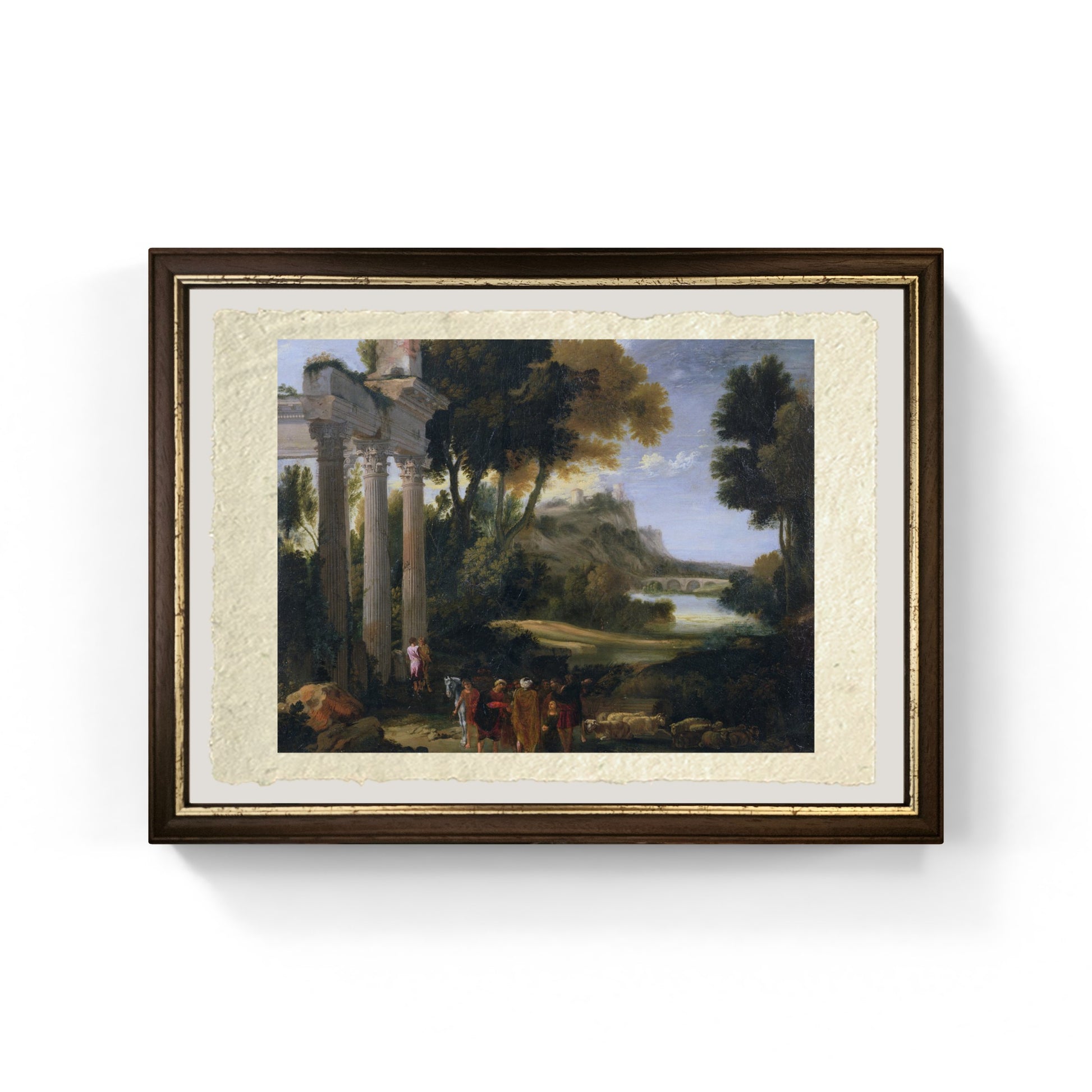 Paesaggio classico, 1760 di Pannini