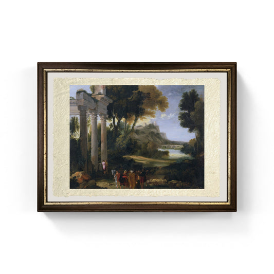 Paesaggio classico, 1760 di Pannini