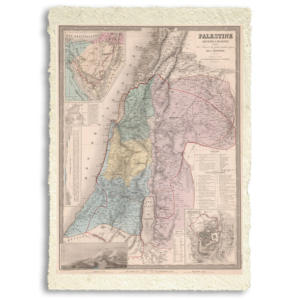 Palestina antica e moderna di Andriveau-Goujon 1876