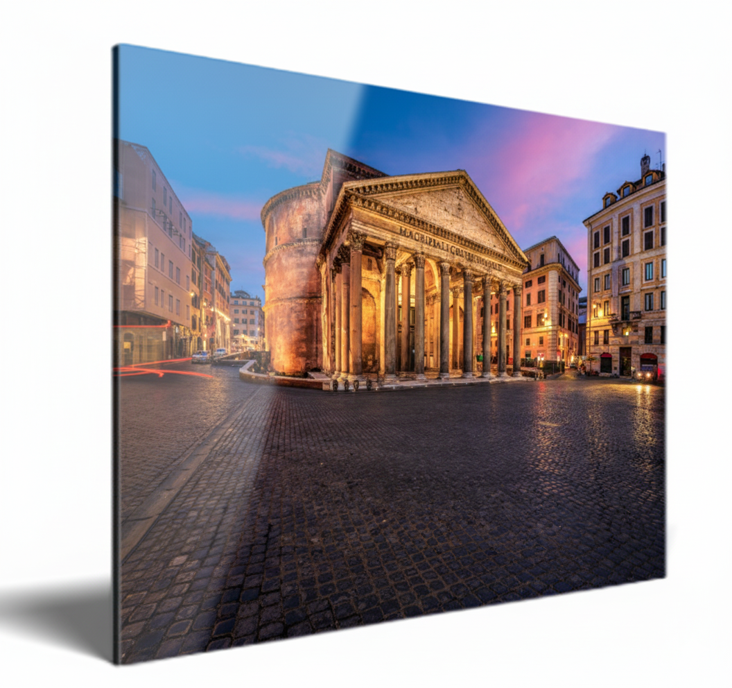 Pantheon at night, Rome