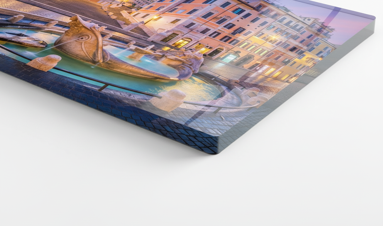 Piazza di Spagna at dawn, Rome