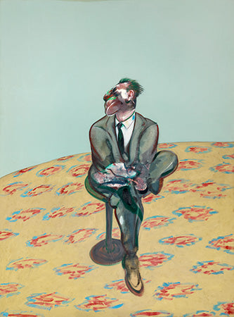 Portrait of George Dyer di Francis Bacon su pregiata carta Amalfi