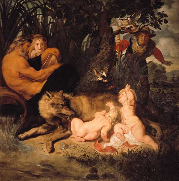 Romulus and Remus by Pieter Paul Rubens on refined Amalfi paper