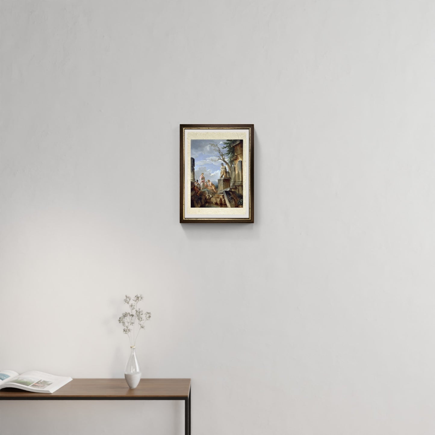 Rovine con una Sibilla e altre figure di Pannini sala