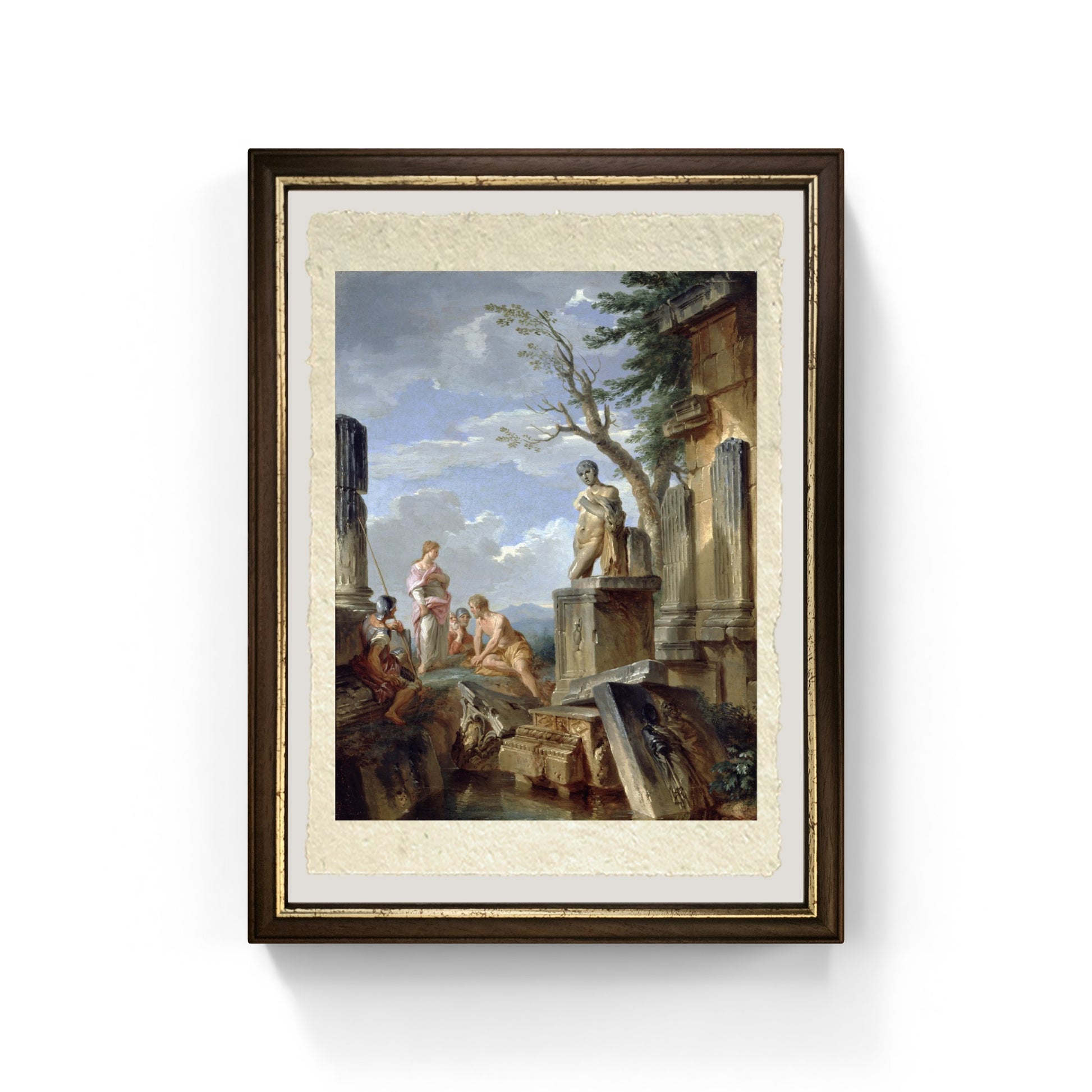 Rovine con una Sibilla e altre figure di Pannini