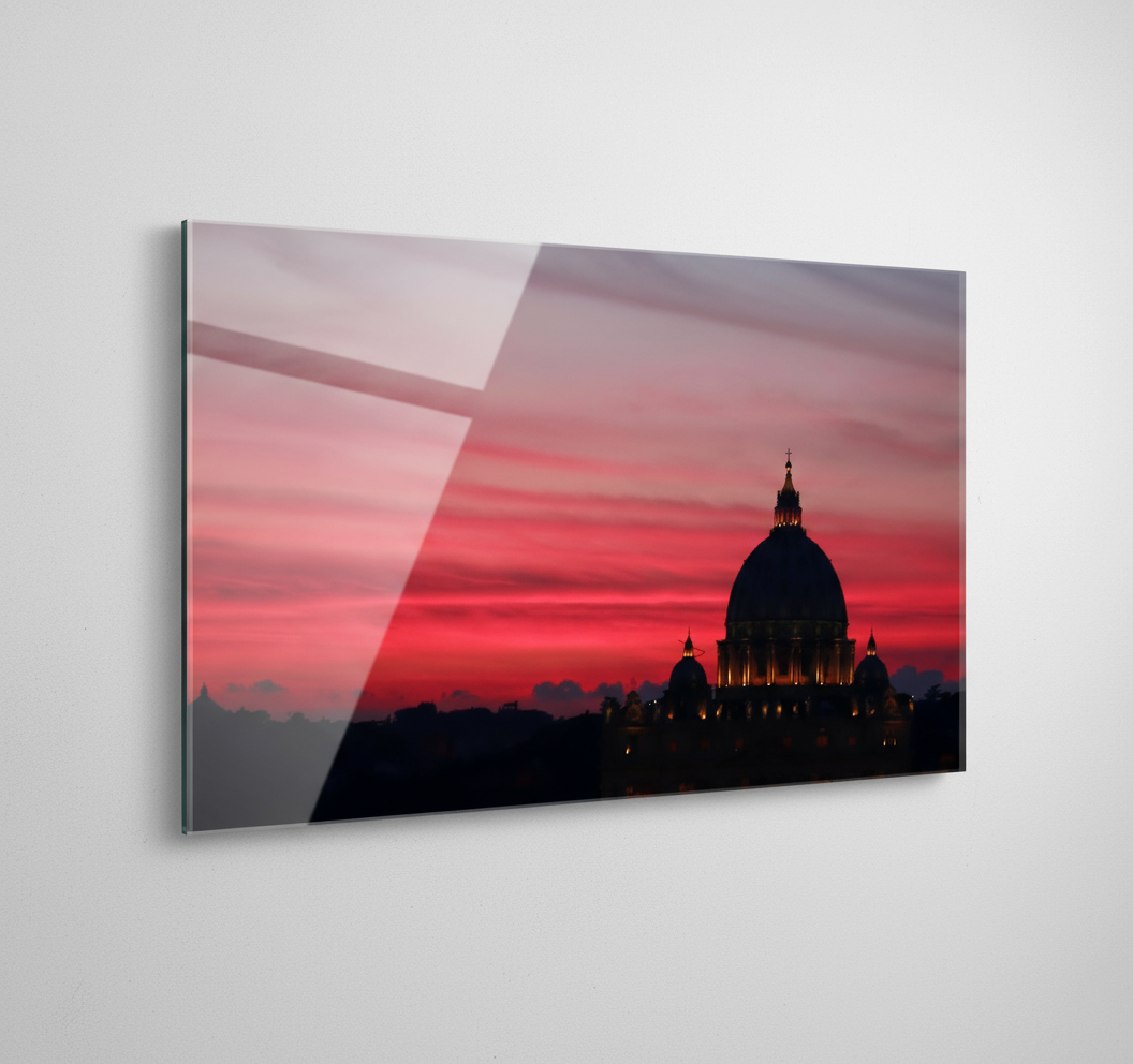 St. Peter's at dusk, Rome