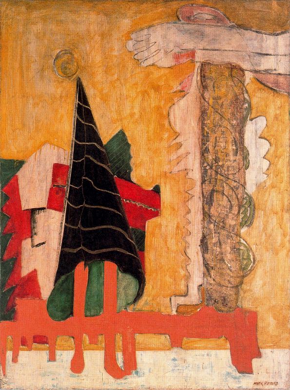 Sacrificio di Ifigenia di Mark Rothko su pregiata carta Amalfi