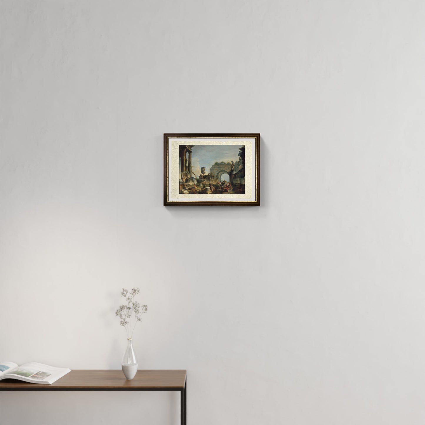 Scena classica con figure di Pannini sala