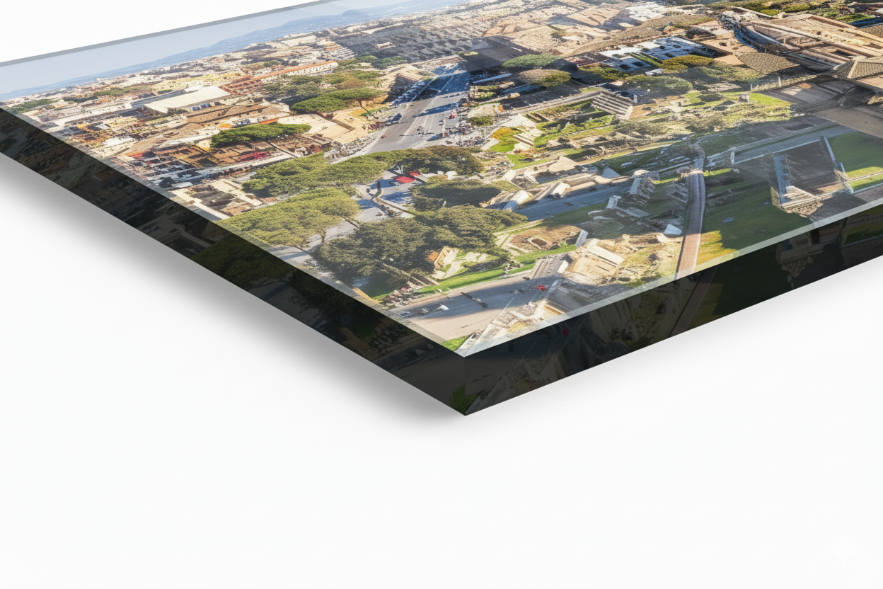 Skyline of the Roman Forum and the Colosseum, Rome
