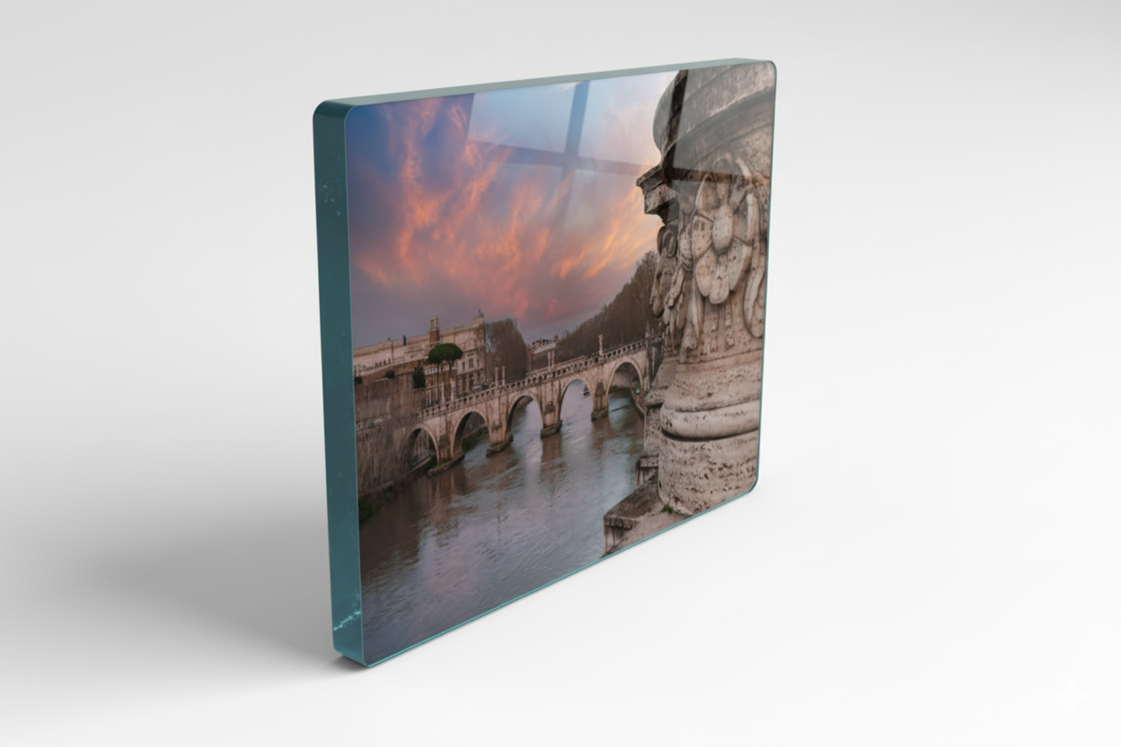 Tiber at sunset, Rome