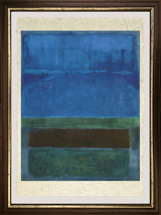 Senza titolo 1952 di Mark Rothko su pregiata carta Amalfi