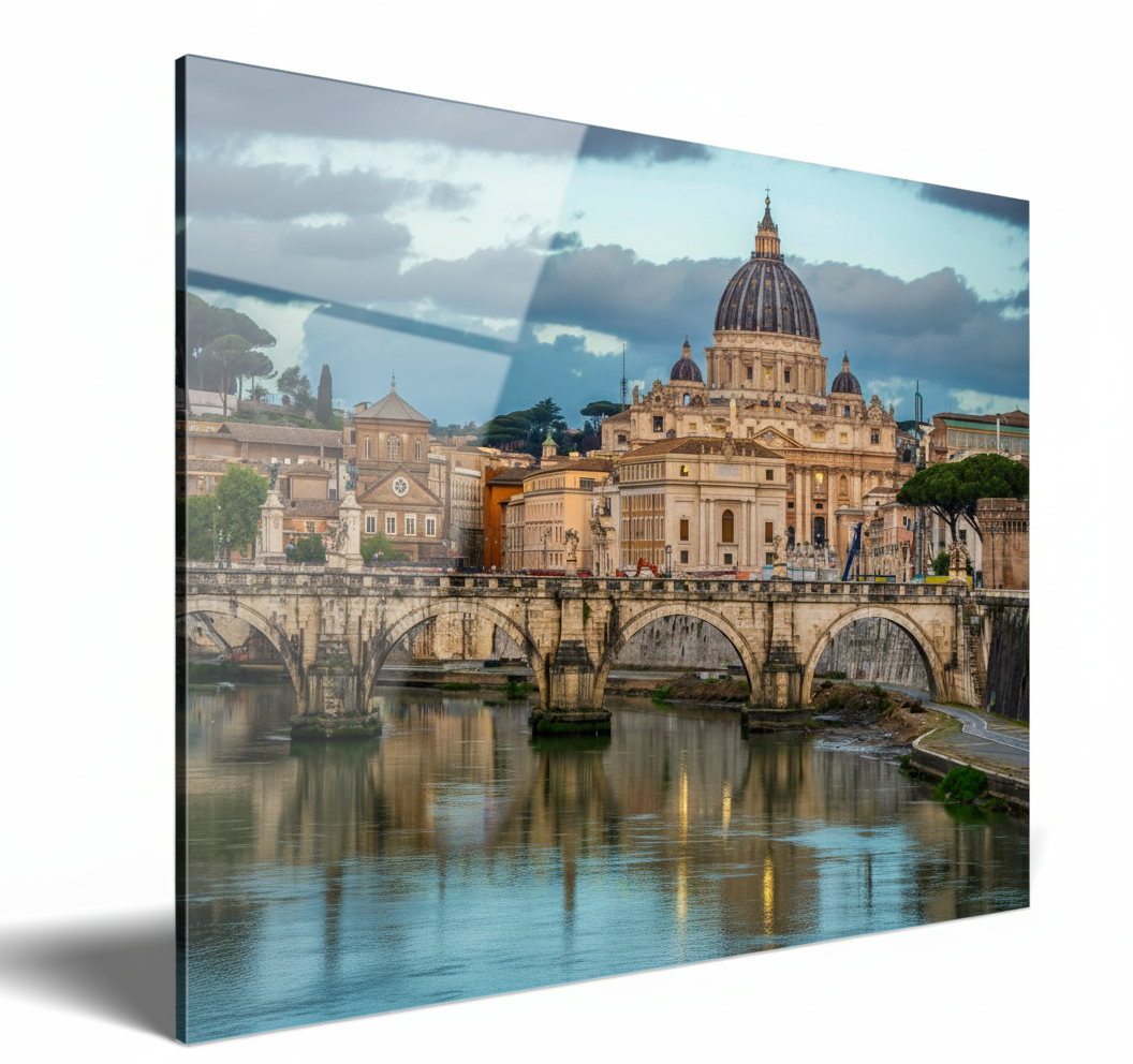 Vatican City from Ponte Umberto, Rome