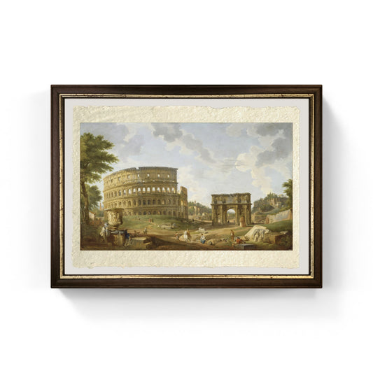 Veduta del Colosseo di Pannini