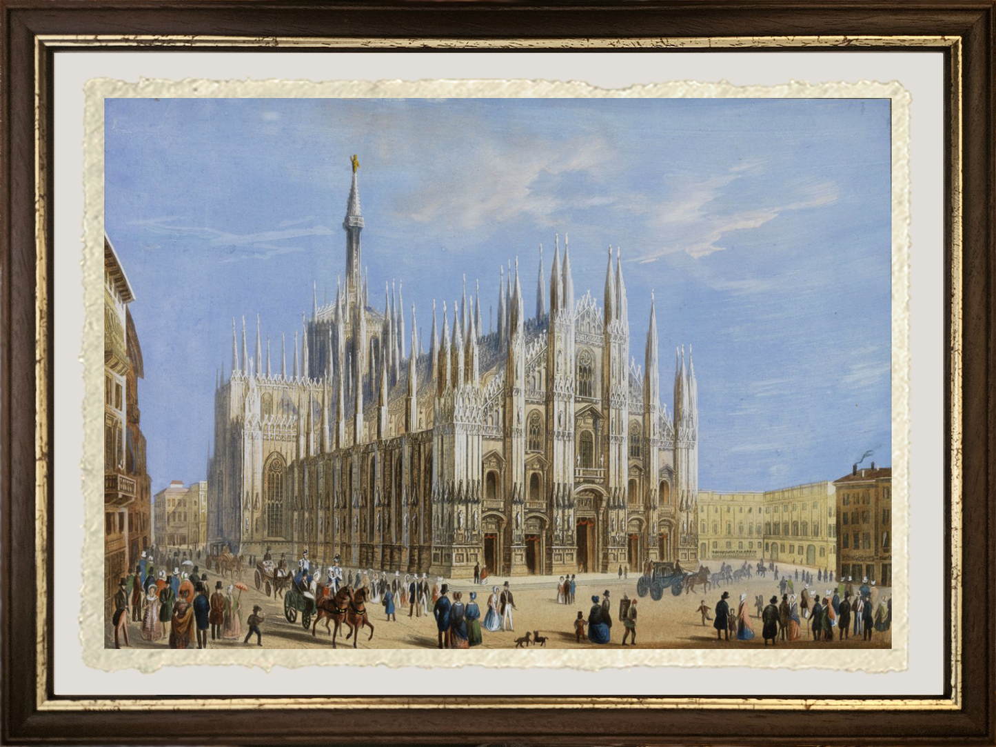 Veduta del Duomo di Milano