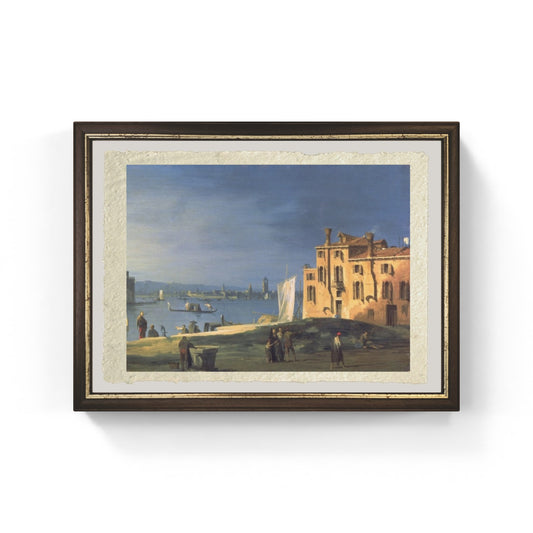 Riproduzione Veduta di Venezia Canaletto stampa artistica su carta Amalfi