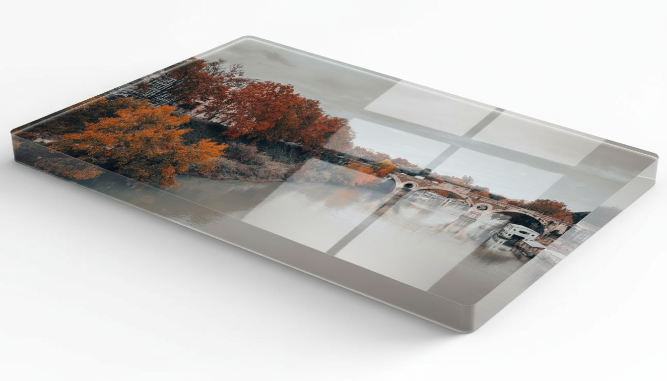 Autumn view of the Tiber, Rome