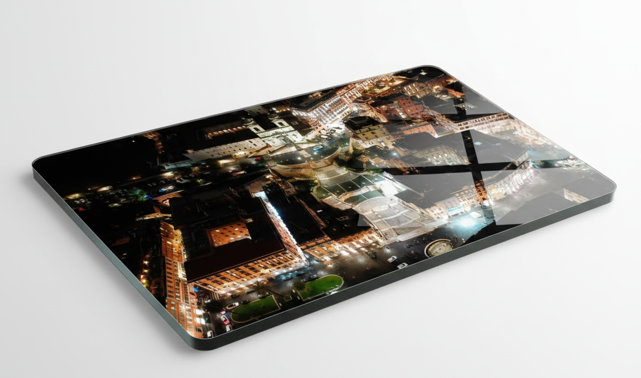 Night view of Piazza di Spagna, Rome