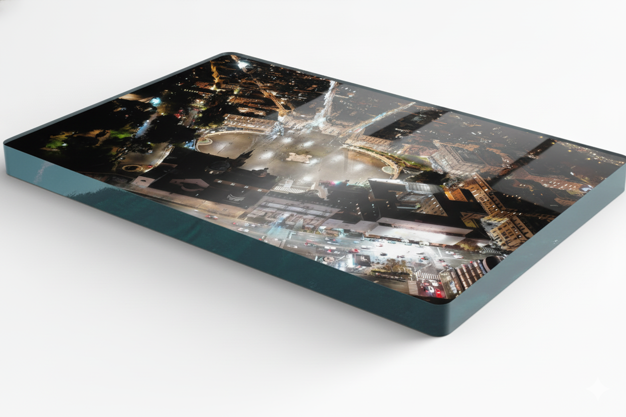 Night view of Piazza del Popolo, Rome