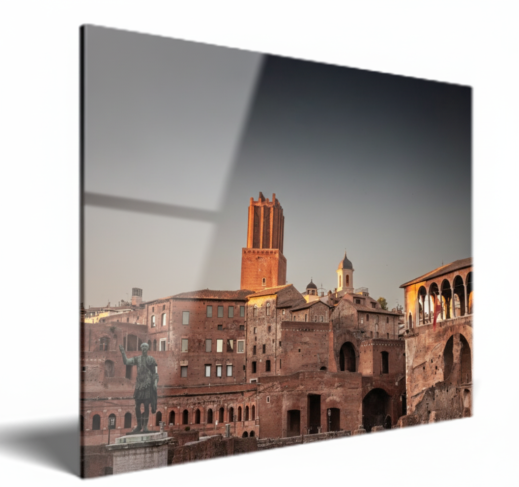 Panoramic view of the Roman Forum, Rome