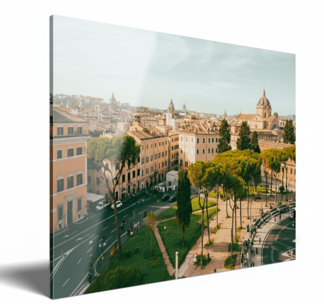 View of Santa Maria di Loreto, Rome